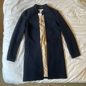 H&M Navy Business Light Coat